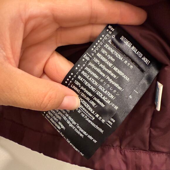 Burton Women’s Maroon Dutchess Insulated Jacket Faux Fur Small Snowboard Coat - Picture 9 of 9